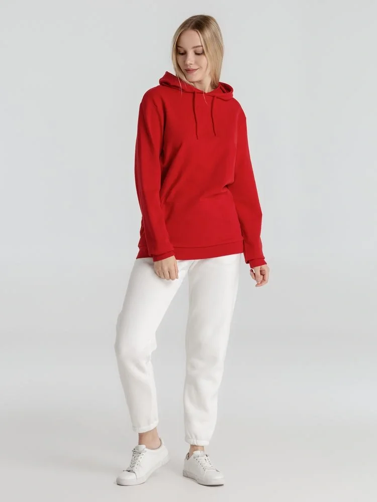 Толстовка с капюшоном унисекс Hoodie, красная - фото 19
