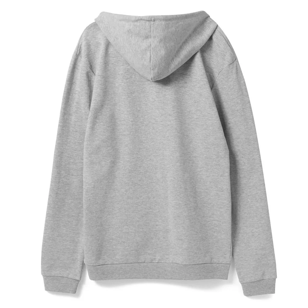 Толстовка с капюшоном унисекс Hoodie, серый меланж - фото 8