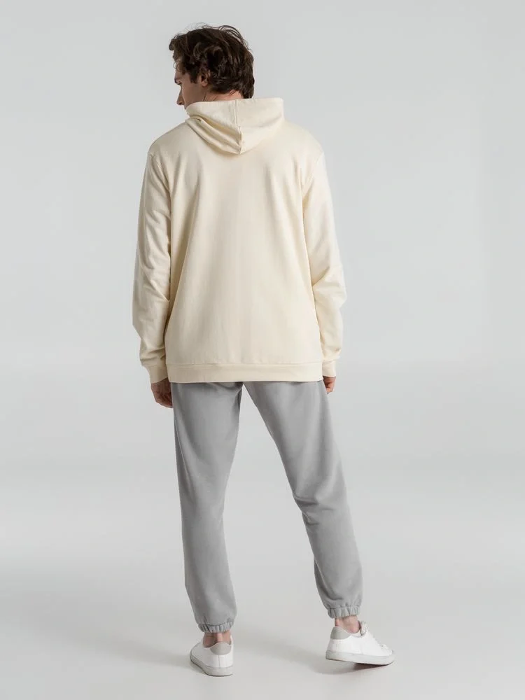 Толстовка с капюшоном унисекс Hoodie, светло-желтая - фото 19