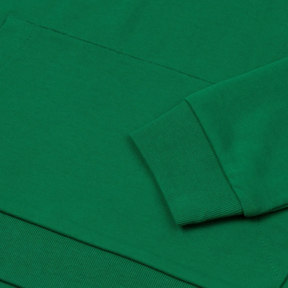 Толстовка с капюшоном унисекс Hoodie, зеленая - фото 10