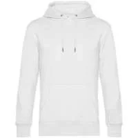 Толстовка с капюшоном унисекс King, белая - фото 1