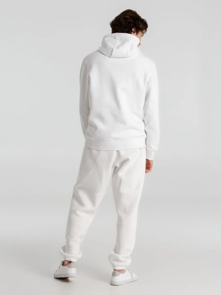 Толстовка с капюшоном унисекс King, белая - фото 15