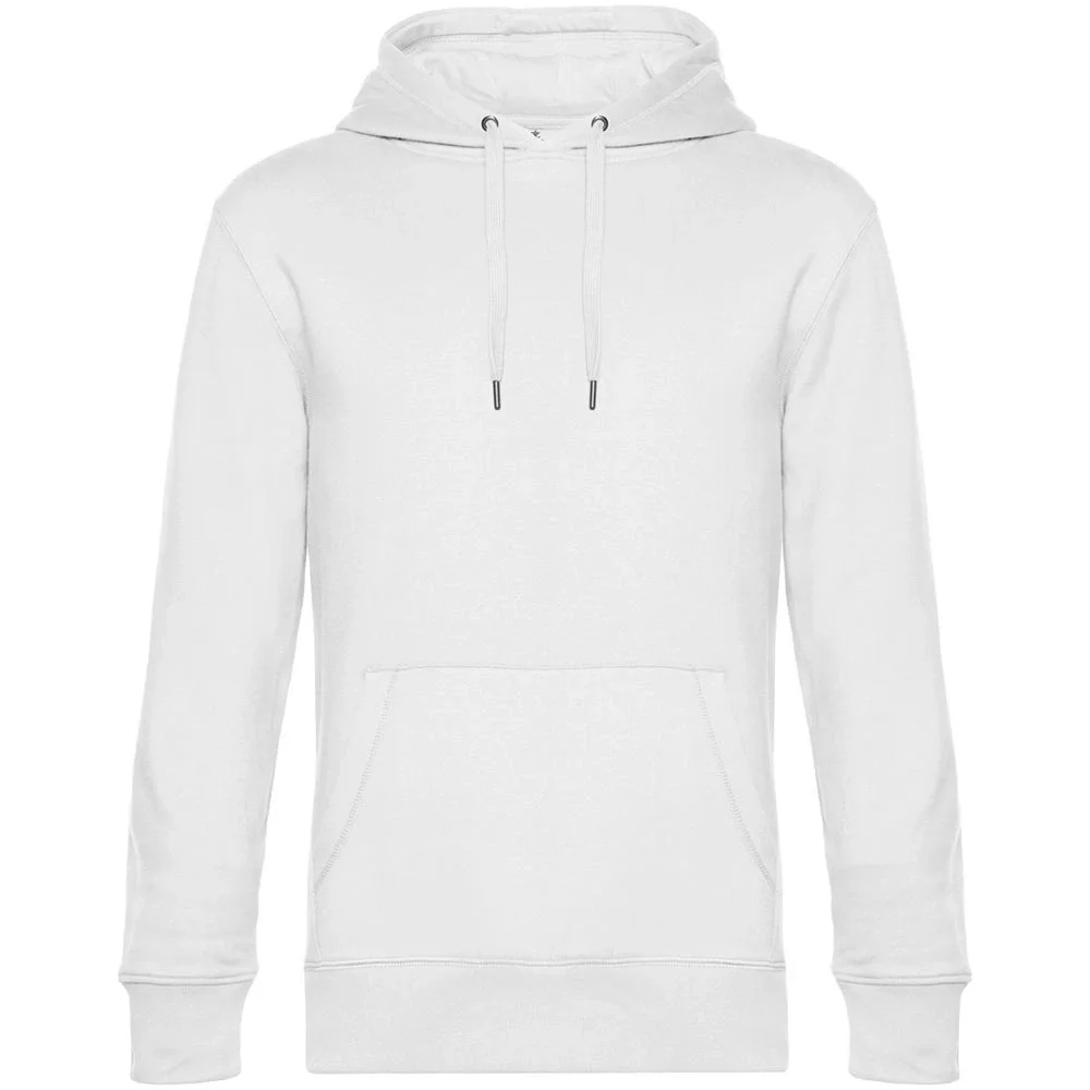 Толстовка с капюшоном унисекс King, белая - фото 2