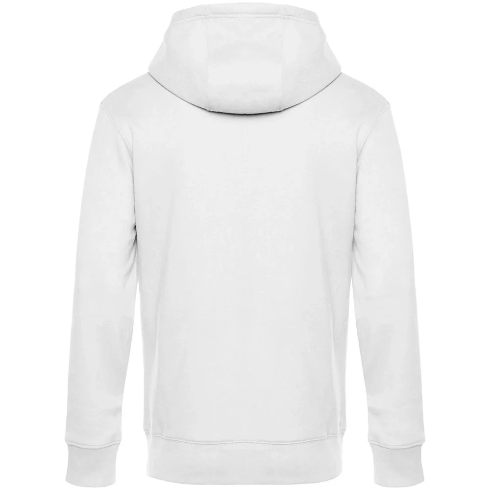 Толстовка с капюшоном унисекс King, белая - фото 3