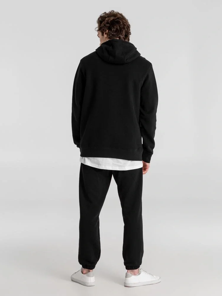 Толстовка с капюшоном унисекс King, черная - фото 15