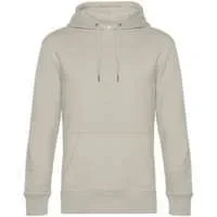 Толстовка с капюшоном унисекс King, дымчато-серая - фото 1