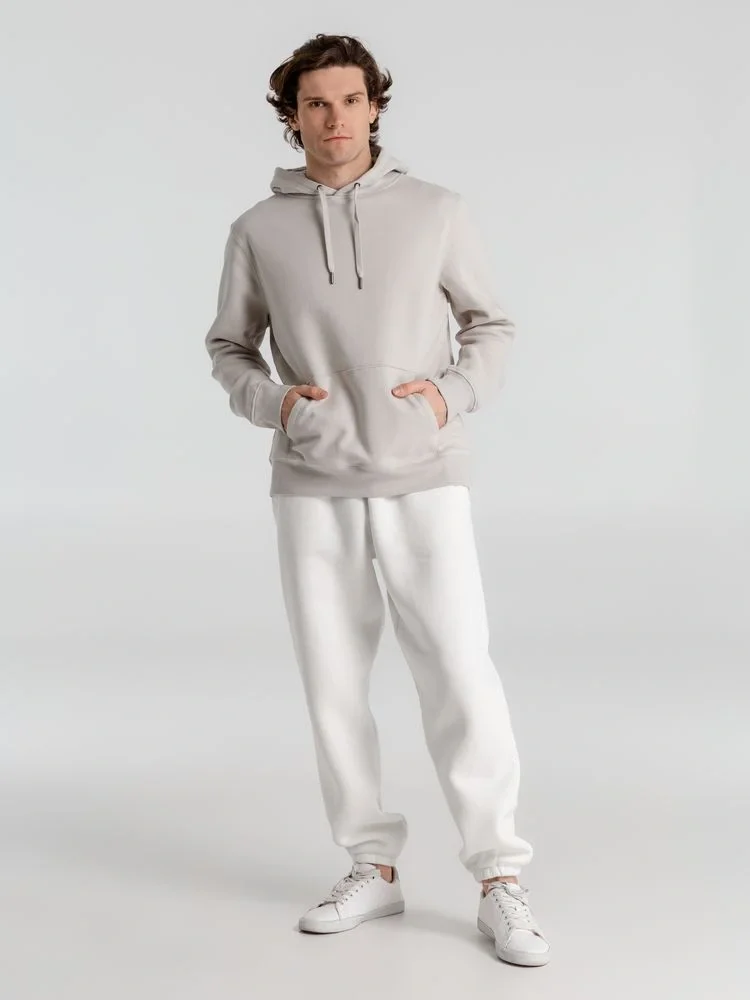 Толстовка с капюшоном унисекс King, дымчато-серая - фото 10