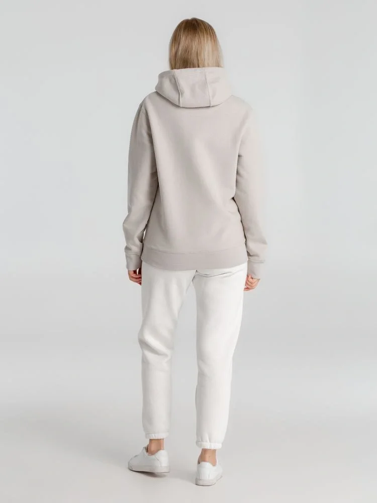 Толстовка с капюшоном унисекс King, дымчато-серая - фото 16