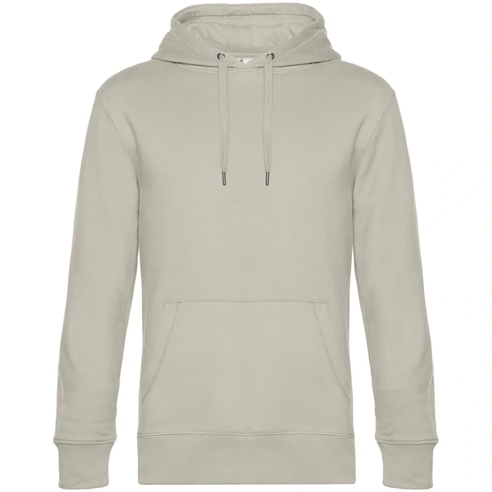 Толстовка с капюшоном унисекс King, дымчато-серая - фото 2