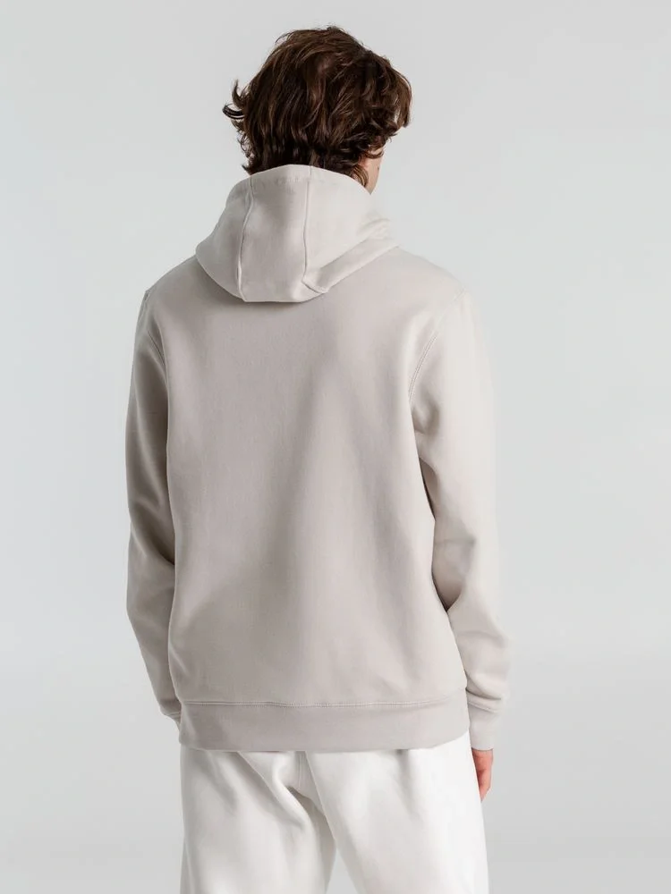 Толстовка с капюшоном унисекс King, дымчато-серая - фото 9