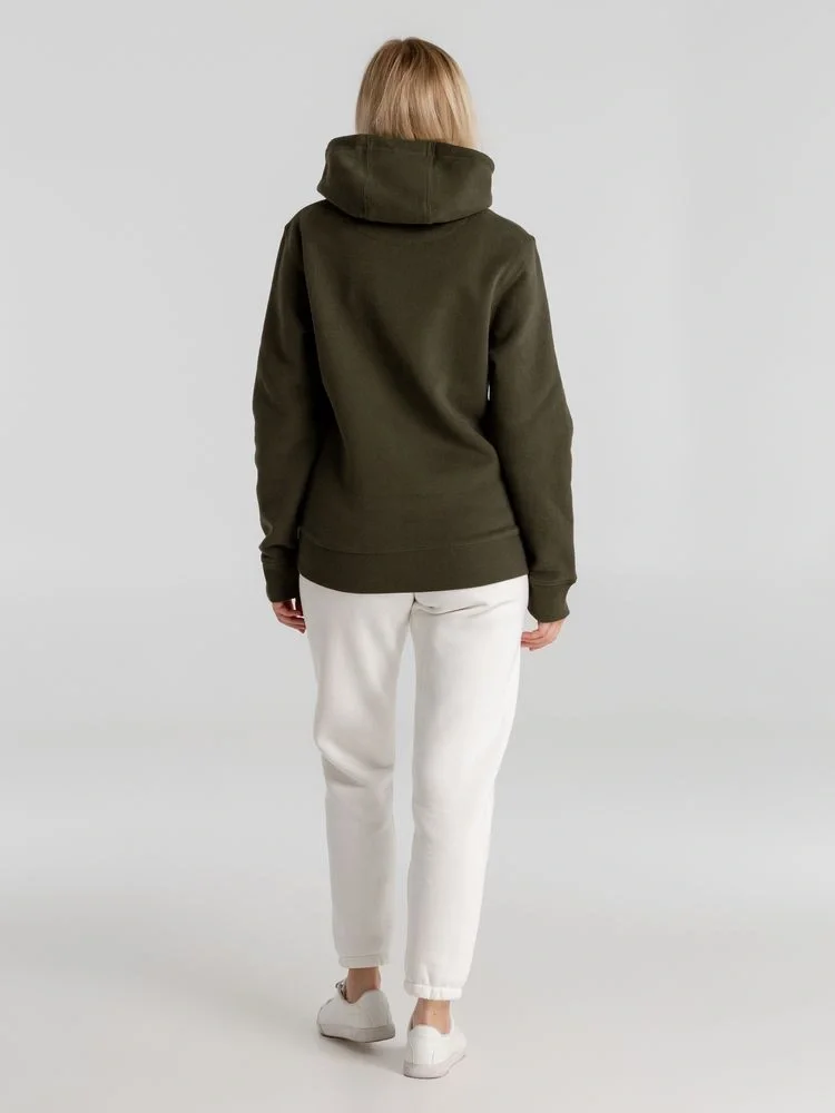 Толстовка с капюшоном унисекс King, хаки - фото 15