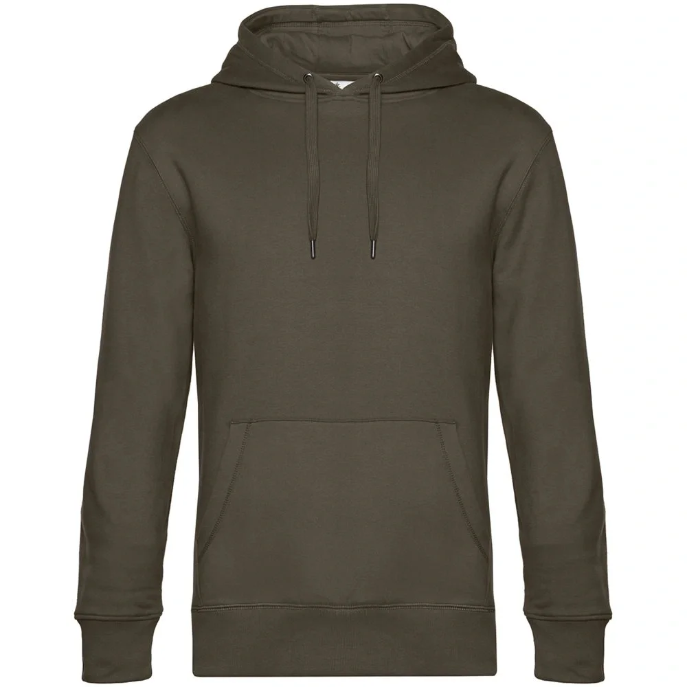 Толстовка с капюшоном унисекс King, хаки - фото 2
