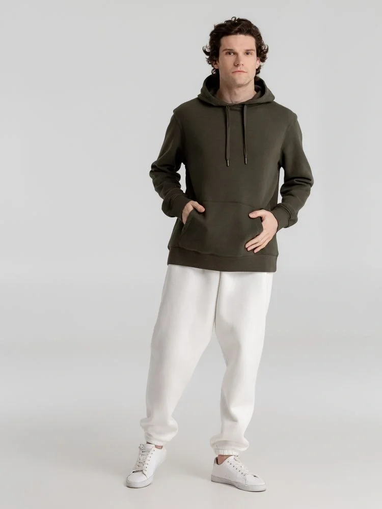 Толстовка с капюшоном унисекс King, хаки - фото 9