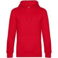 Толстовка с капюшоном унисекс King, красная - фото 1