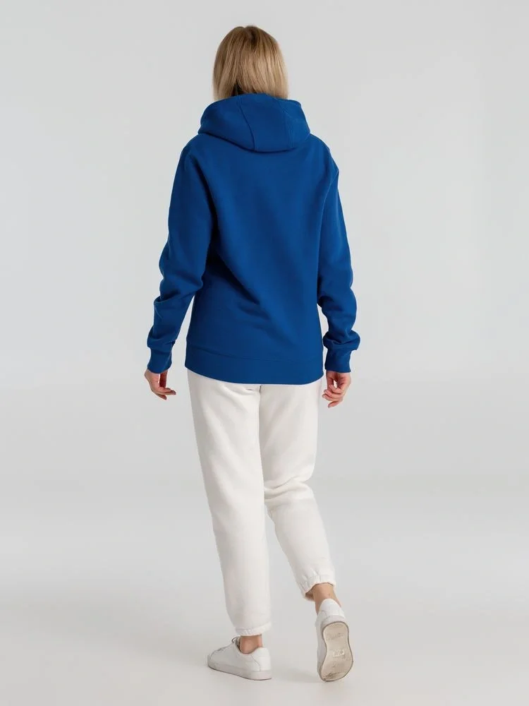 Толстовка с капюшоном унисекс King, ярко-синяя - фото 12