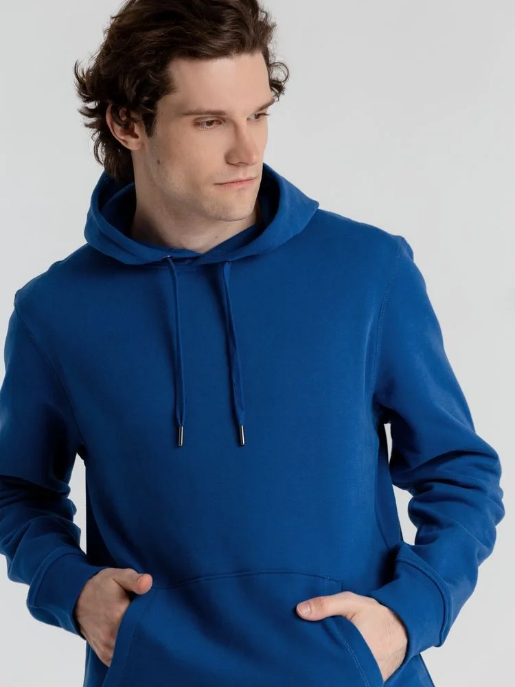 Толстовка с капюшоном унисекс King, ярко-синяя - фото 13