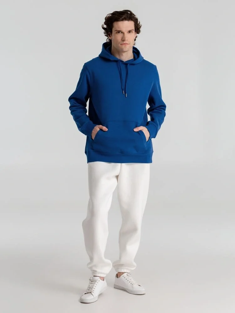 Толстовка с капюшоном унисекс King, ярко-синяя - фото 14