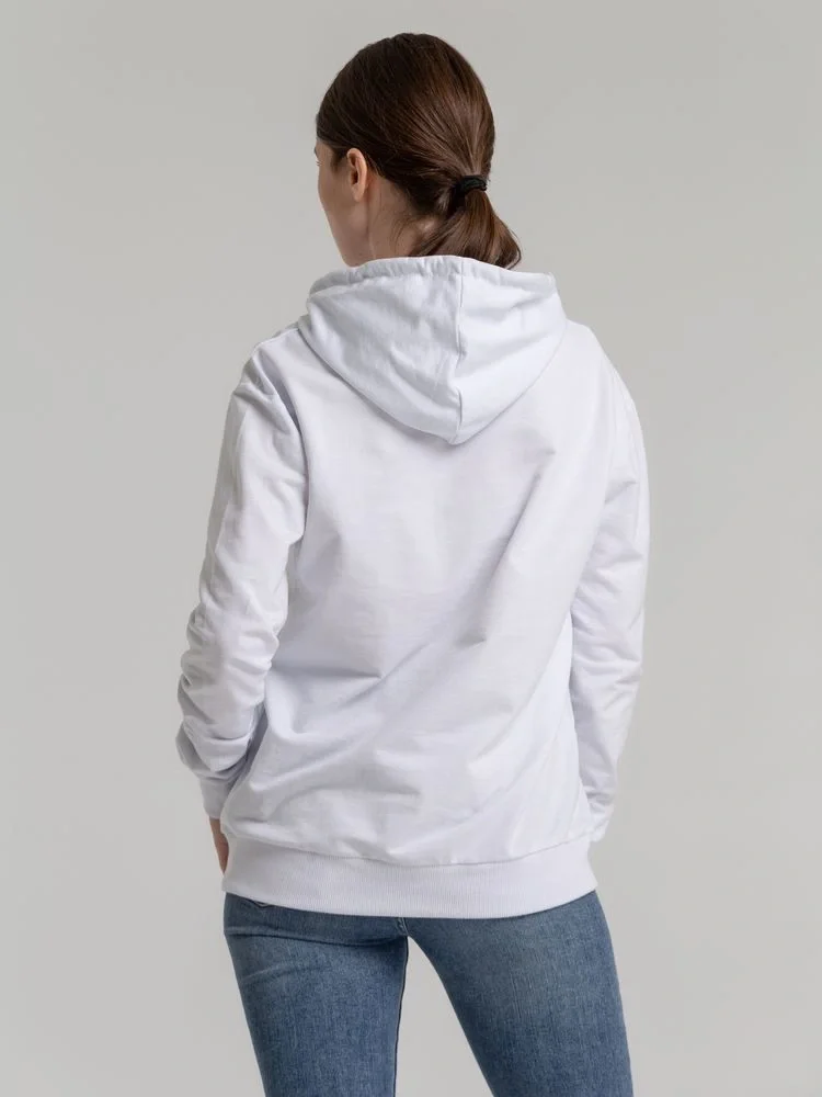 Толстовка с капюшоном Unit Kirenga, белая - фото 17