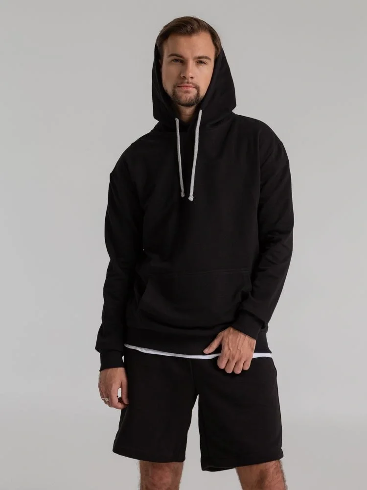 Толстовка с капюшоном Unit Kirenga, черная - фото 16