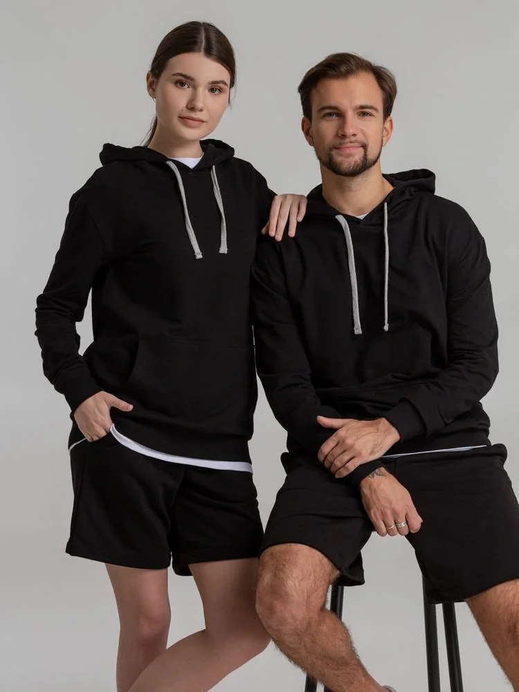 Толстовка с капюшоном Unit Kirenga, черная - фото 20