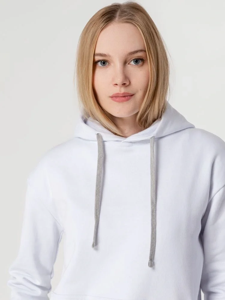 Толстовка с капюшоном Unit Kirenga Heavy, белая - фото 20