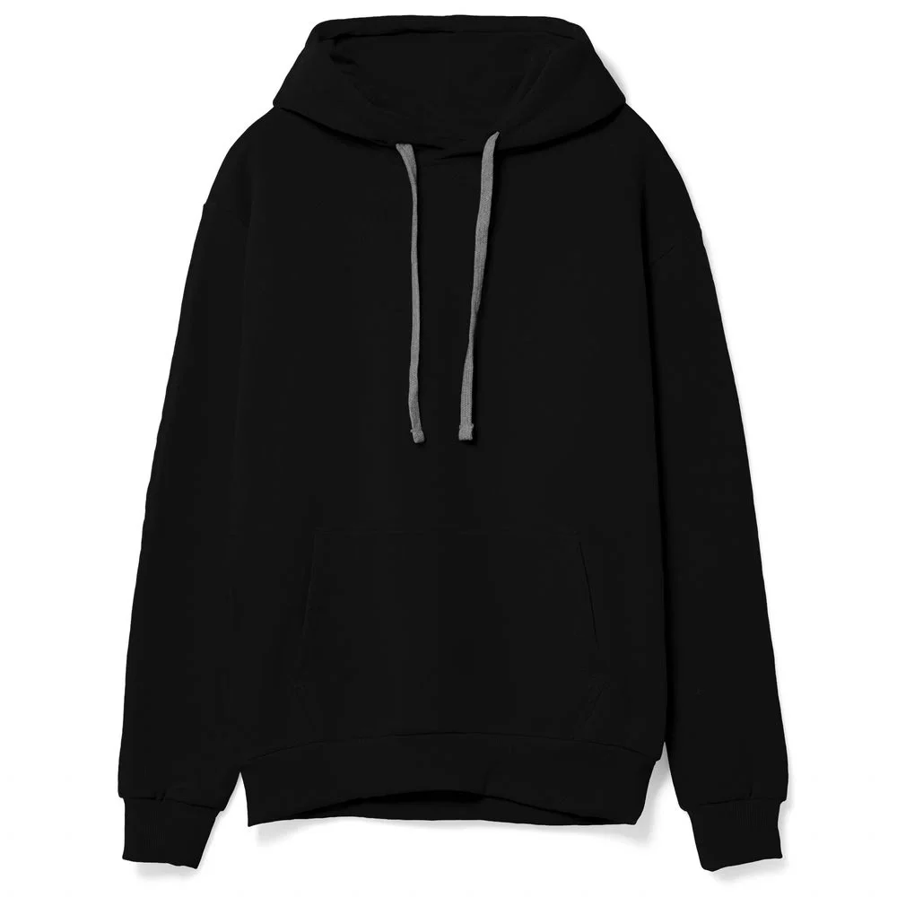 Толстовка с капюшоном Unit Kirenga Heavy, черная - фото 10