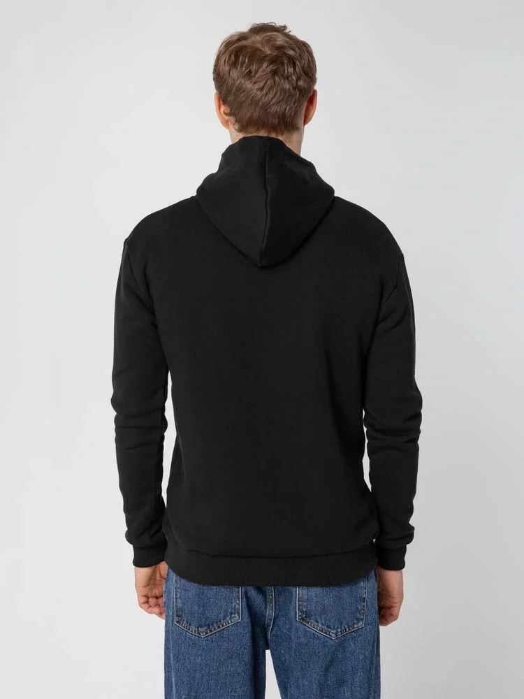 Толстовка с капюшоном Unit Kirenga Heavy, черная - фото 17