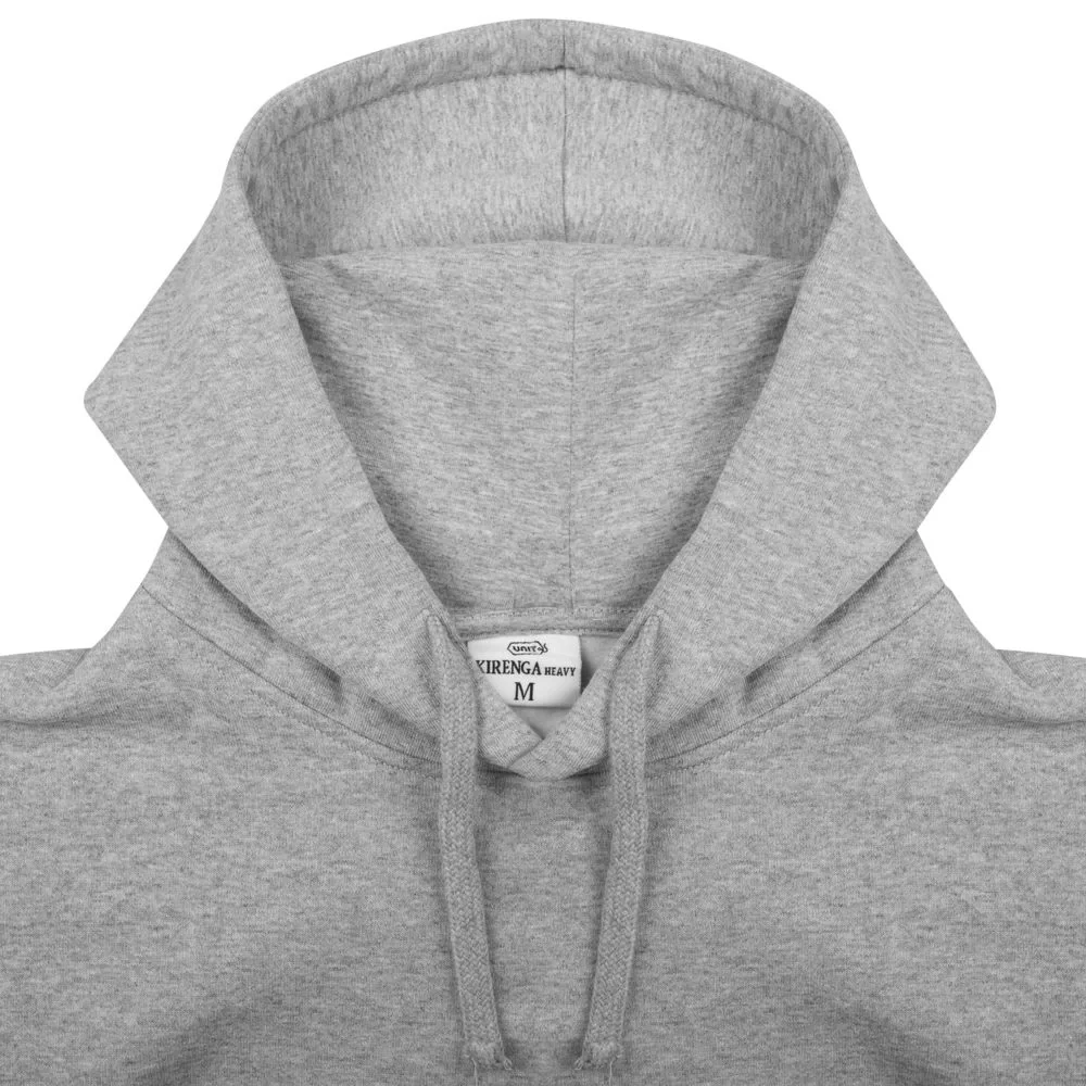 Толстовка с капюшоном Unit Kirenga Heavy, серый меланж - фото 5