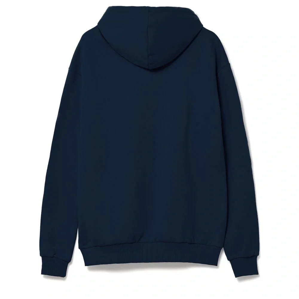 Толстовка с капюшоном Unit Kirenga Heavy, темно-синяя - фото 12