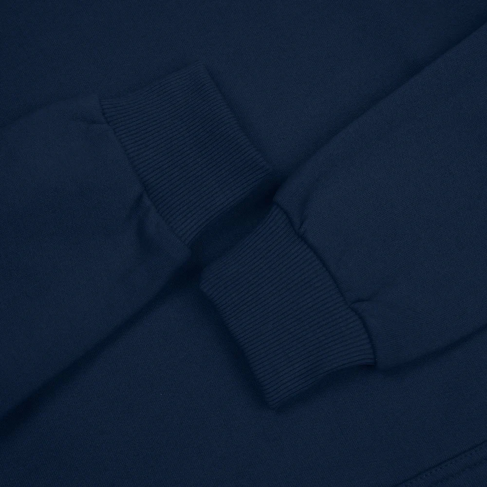 Толстовка с капюшоном Unit Kirenga Heavy, темно-синяя - фото 14