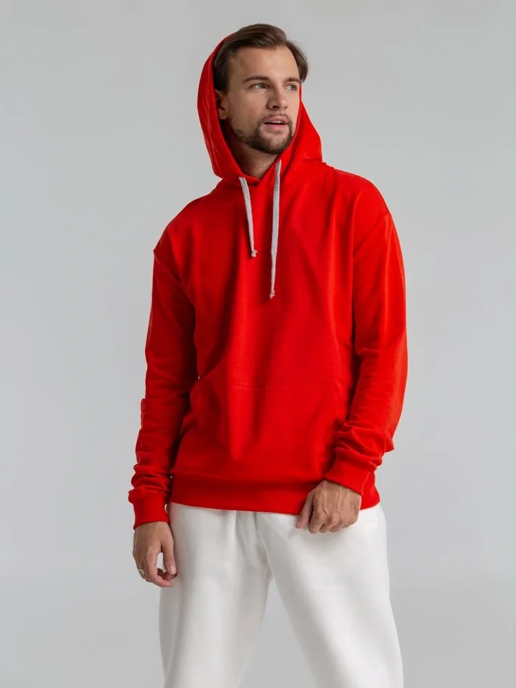 Толстовка с капюшоном Unit Kirenga, красная - фото 14