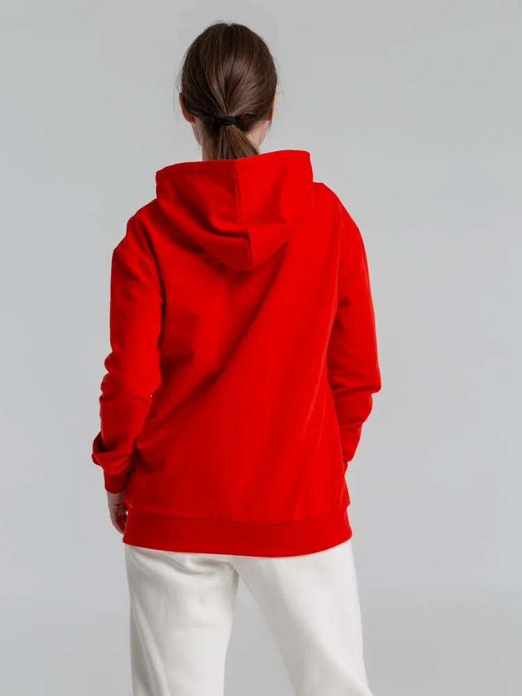 Толстовка с капюшоном Unit Kirenga, красная - фото 17