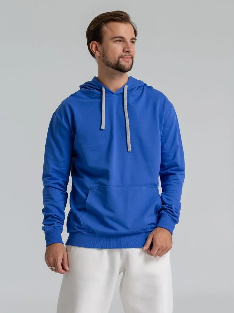 Толстовка с капюшоном Unit Kirenga, ярко-синяя - фото 15