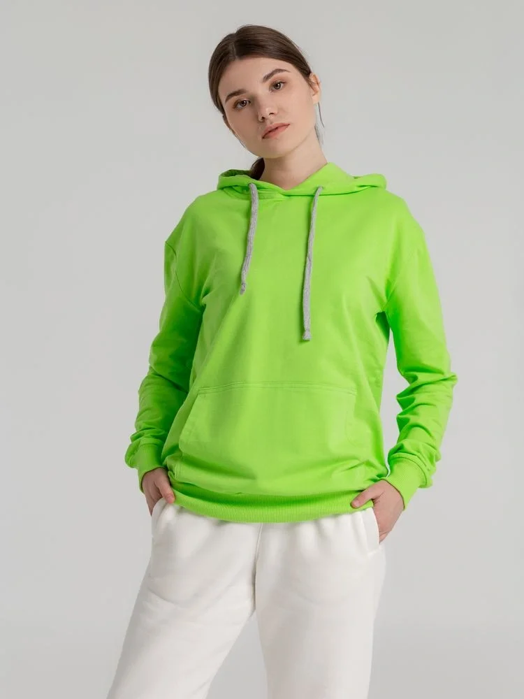 Толстовка с капюшоном Unit Kirenga, зеленое яблоко - фото 16