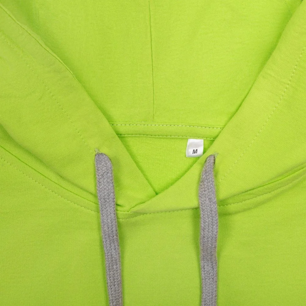 Толстовка с капюшоном Unit Kirenga, зеленое яблоко - фото 6