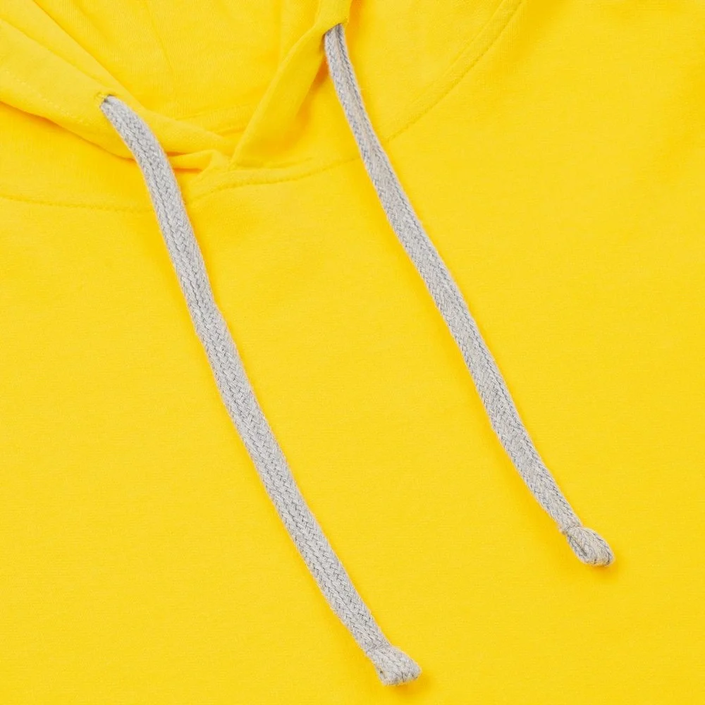 Толстовка с капюшоном Unit Kirenga, желтая - фото 12