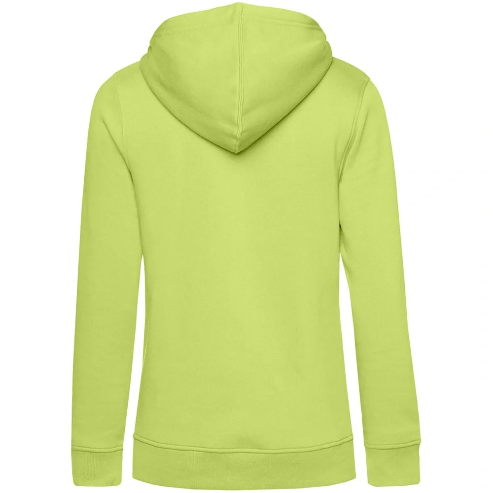 Толстовка с капюшоном женская BNC Inspire (Organic), зеленое яблоко - фото 3