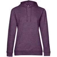 Толстовка с капюшоном женская Hoodie, фиолетовый меланж - фото 1