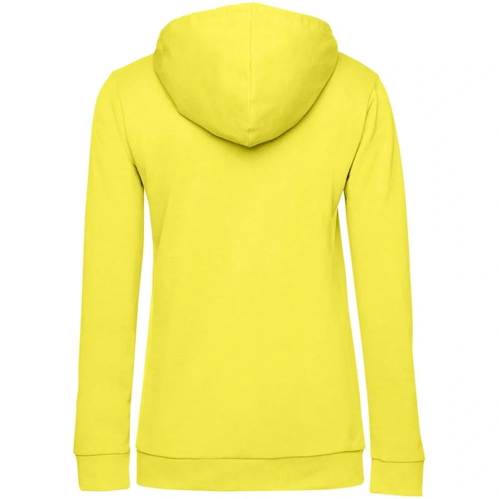 Толстовка с капюшоном женская Hoodie, желтая - фото 3