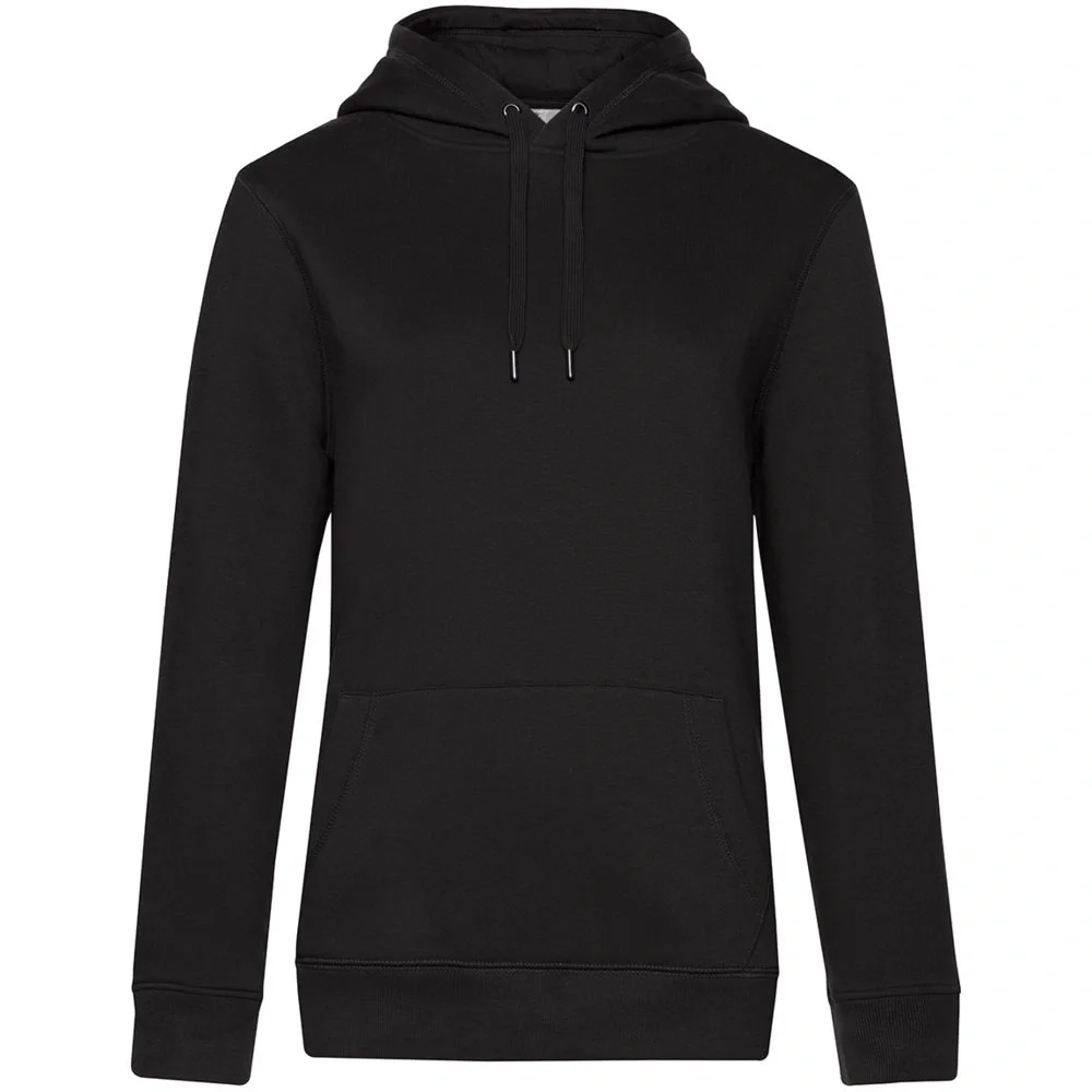 Толстовка с капюшоном женская Queen, черная - фото 2