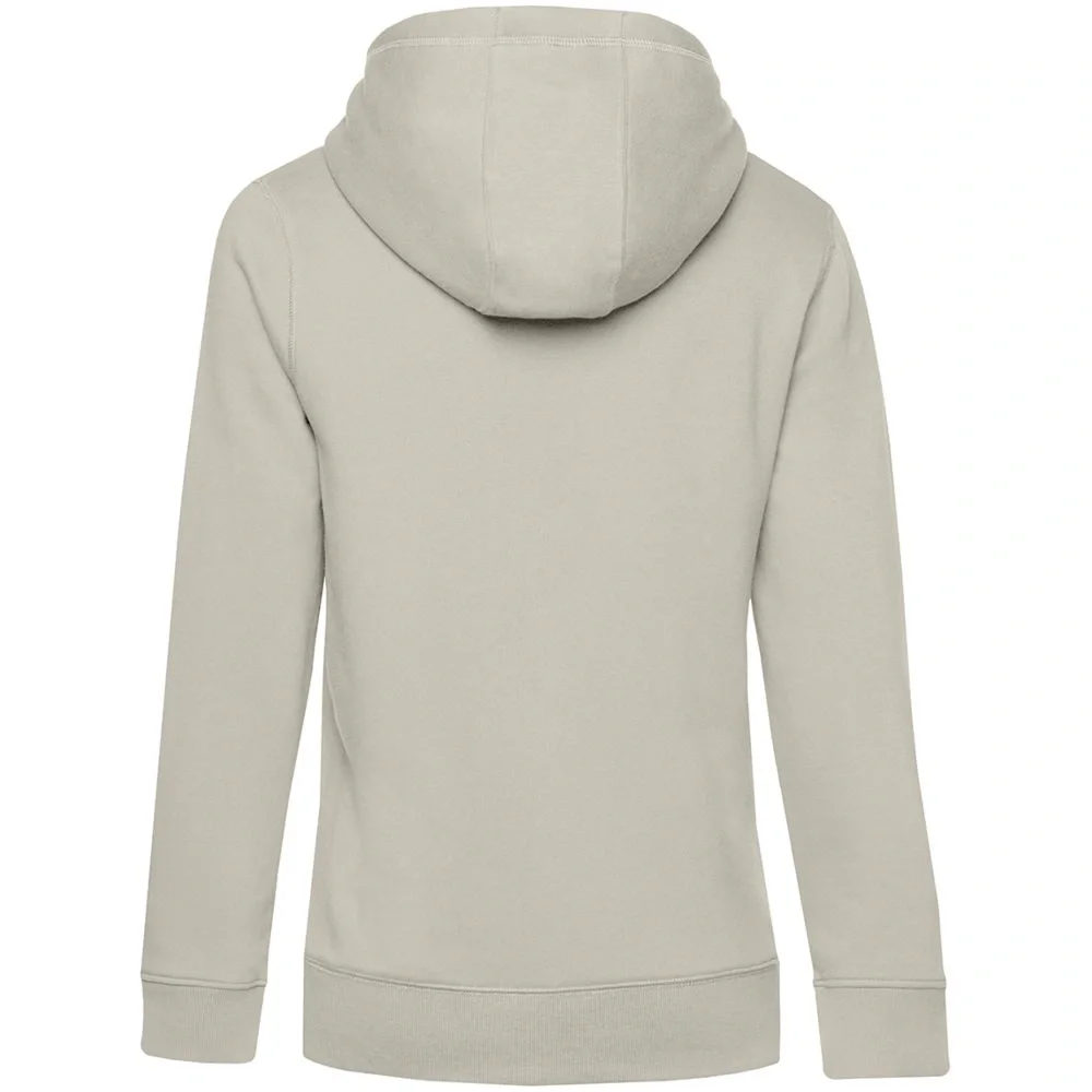 Толстовка с капюшоном женская Queen, дымчато-серая - фото 3