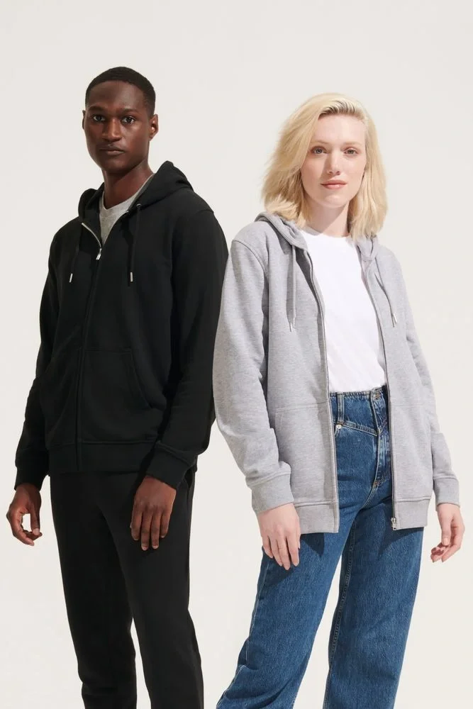 Толстовка унисекс Calipso, темно-синяя - фото 5