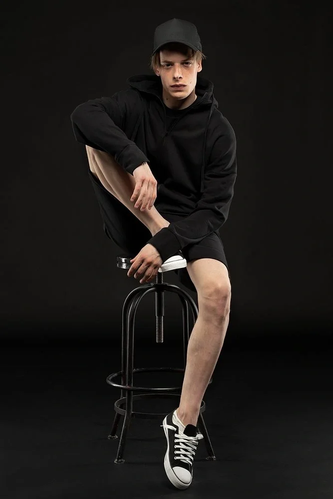 Толстовка унисекс H3, черная - фото 1