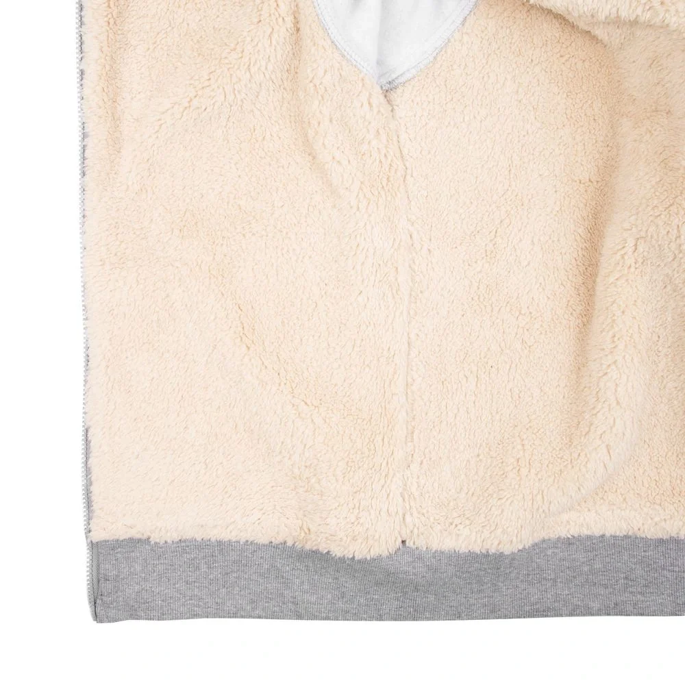 Толстовка унисекс на молнии Sherpa 280, серый меланж - фото 12