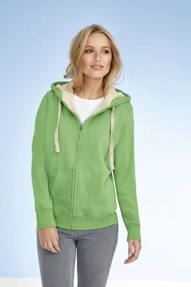 Толстовка унисекс на молнии Sherpa 280, темно-синяя - фото 8