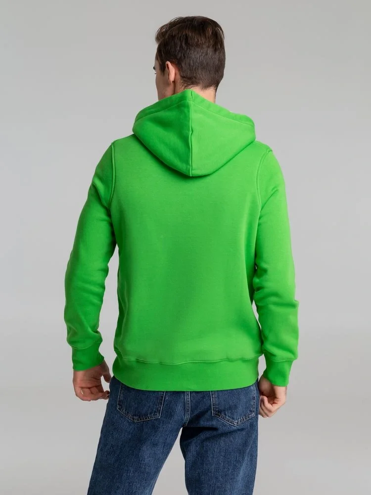 Толстовка унисекс на молнии Sherpa 280, ярко-зеленая - фото 19