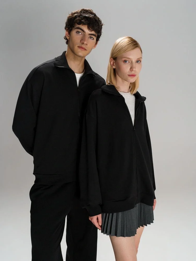 Толстовка унисекс Neofit, черная - фото 11