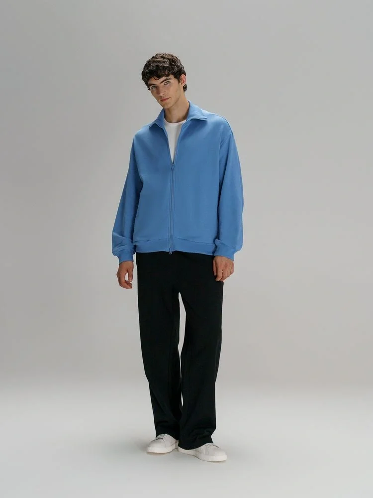 Толстовка унисекс Neofit, синяя - фото 10