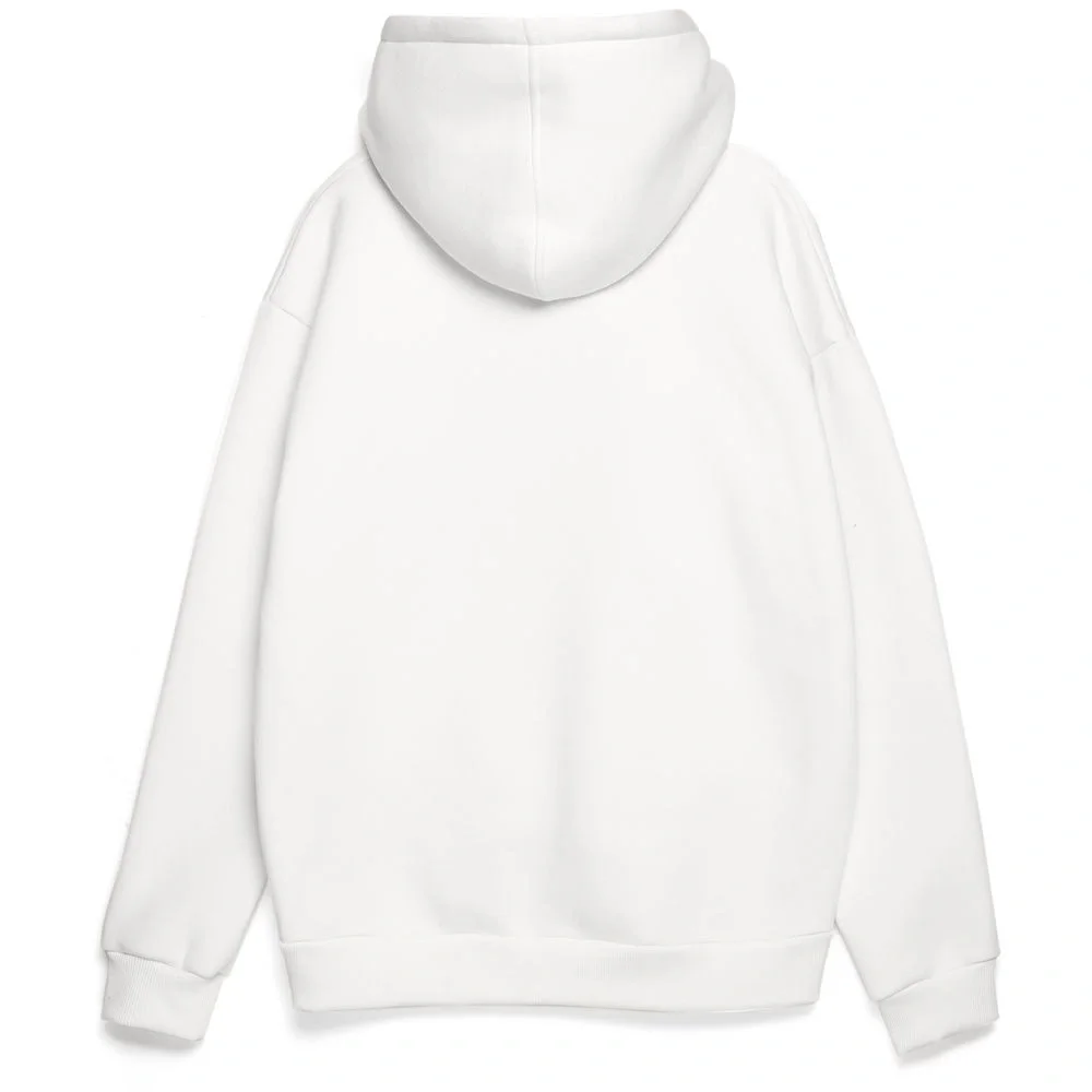 Толстовка унисекс оверсайз Zippy, белая - фото 2