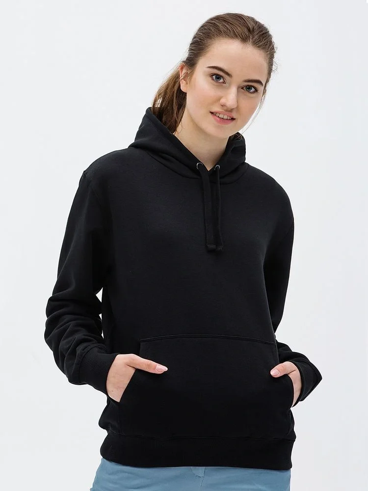 Толстовка унисекс Spencer, черная - фото 7